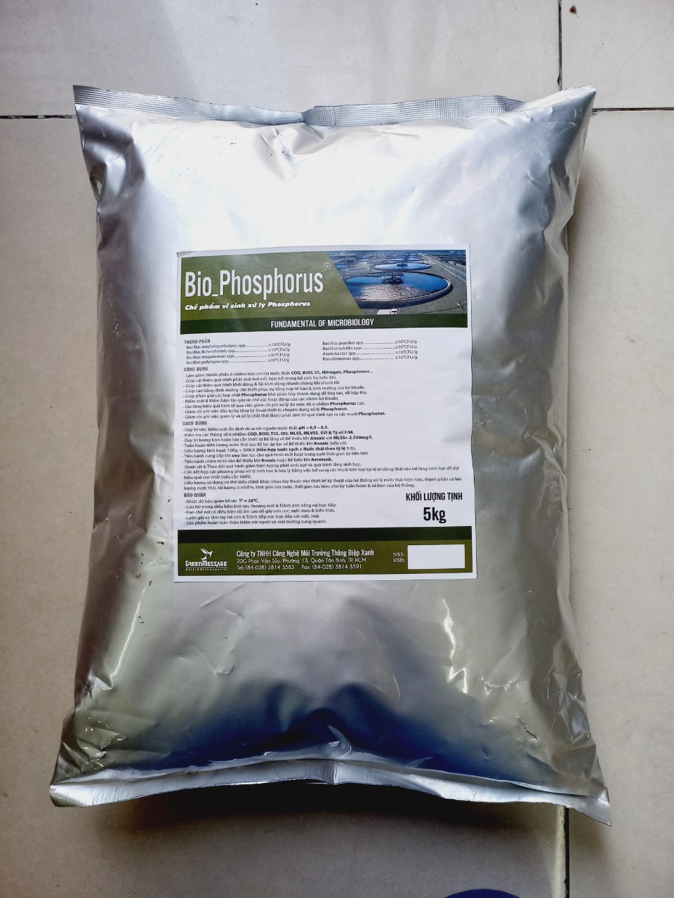 Bio_Phosphoruss - Chế phẩm vi sinh xử lý Phosphorus