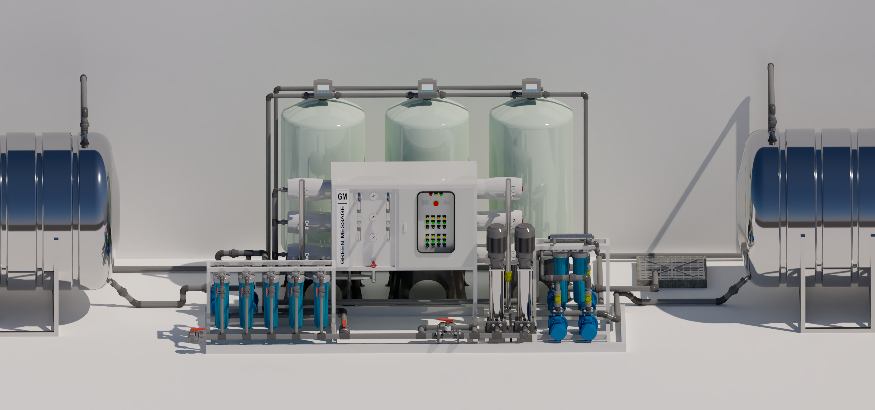 Thiết kế, thi công hệ thống máy lọc nước RO công nghiệp 5000L/H- Thiết kế riêng theo yêu cầu sử dụng.