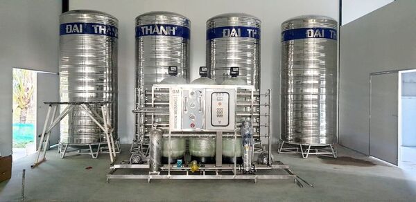 Máy lọc nước RO Tinh Khiết và Ion Kiềm 3000L/H- Nhà Máy SX Nước Ion - Kiềm MIWA Phan Thiết